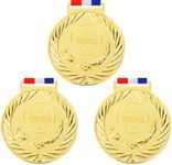 Abaokai 3 Pcs Gold Award Medals-Win