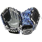 Rawlings Remix Youth Baseball Glove, 9 inch, Basket Web, Left Hand Throw, Blue