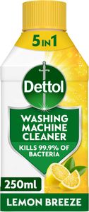 Dettol Washing Machine Cleaner, Lemon 250ml – Odour Removal