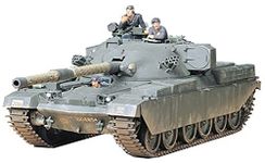 Tamiya 300035068 35068 BR.Chieftain MK.5 Tank, Green (Military Green), Individual Packaging