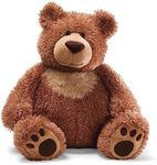 GUND Slumbers Teddy Bear, Premium Stuffed Animal for Ages 1 & Up, Brown, 17”