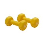 Amazon Basics 8 Pound Neoprene Dumbbells Weights - Set of 2