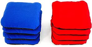 SC Cornhole Games Professional Slide/Stick Cornhole Bags (Red/Royal Blue)