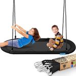 SereneLife 67" Oval Saucer Swing - 