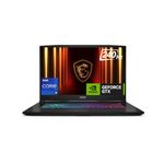 MSI Katana 17, Intel 14th Gen. i9-14900HX, 44cm QHD 240Hz Gaming Laptop (16GB/1TB NVMe SSD/Windows 11 Home/NVIDIA GeForce RTX 5070, GDDR7 8GB/Black/2.7Kg) B14WGK-085IN