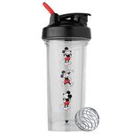 BlenderBottle Mickey & Friends Shaker Bottle Pro Series, Perfect for Protein Shakes and Pre Workout, 28-Ounce, Mickey Mouse