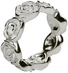 SILBERMOOS Ring Ladies' ring rose f