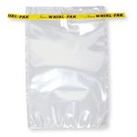 Nasco Whirl-Pak B01020WA Sample Bag, 230mm L X 150mm W, 0.076mm Thickness, 710ml Capacity (Box of 500)