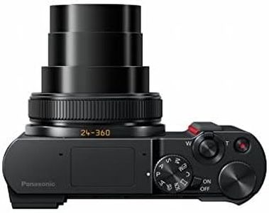 Panasonic LUMIX DC-TZ200D Compact Camera, Silver – 20MP, 15x Zoom
