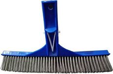 POOLX 10"/26cm Algae Brush with Stainless Steel bristles for Swimming Pool Cleaning