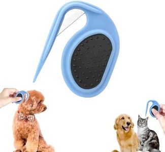 Inralimot Pet Knotting Comb - Knotting Comb for Dog Pet Grooming Brush, Knotting Comb for Cats, Pet Dematting Comb Knotting Combs Hair Removal, Pet Grooming Combs Dematting Tools (Blue)