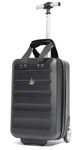 Aerolite 40x20x25cm Ryanair Maximum Under Seat Lightweight Eco Friendly Hard Shell Carry On Hand Cabin Luggage Travel Suitcase Cabin Bags 40x20x25 Underseat with 2 Wheels and TSA Approved Lock Black