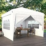 10x10 Pop Up Canopy Tent, Easy Up C
