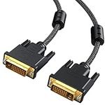 DVI Cable 6FT, DVI-D to DVI-D (24+1