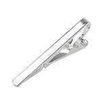 Michelangelo Silver Tie Pin Plain For Men