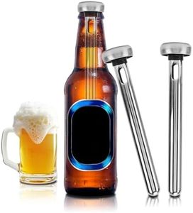 2 Varillas Enfriadoras De Cerveza Para Botellas, Enfriador De Botellas De Cerveza, Enfriador De Bebidas De Acero Inoxidable, Regalos Para Hombres, Varillas Enfriadoras De Cerveza Para Botellas, Regalo