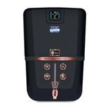 KENT Supreme Star RO Water Purifier | Advanced RO Tech for Sabse Shudh Paani | RO+UV+UF+TDS Control+Alkaline+Copper+UV in Tank | Auto Flush|9L|20 LPH| Ideal For Borewell/Tanker/Municipal Water |Black