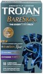 Trojan Bareskin Condoms, Everythin Variety Pack, 10 Count