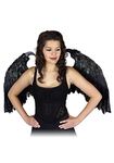 Maleficent Inspired Black Feather Wing - Fallen Angel Halloween Costume