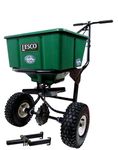 LESCO Push Spreader 092807 with Rittenhouse Spreader Caddy - 50 LB. Hopper (Bundle, 2 Items)