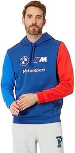 PUMA Men's BMW M Motorsports Essentials Hoodie, Pro Blue-m Color, Large