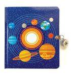 Playhouse Solar System Glow in The Dark Lock & Key Lined Page Diary for Kids