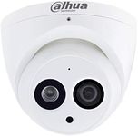 Dahua 6MP Dome Camera HDW4631C-A 2.8mm IP PoE Eyeball IP67 Bulit in Mic Indoor Network Dome Camera International Version