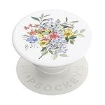 PopSockets: PopGrip - Expanding Stand and Grip with a Swappable Top for Phones & Tablets - Bouquet Blooms