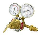 VICTOR Heavy Duty Acetylene Model: 350-15-510 - Delivery Rate: 2-15 psi - CGA-510 - Full Brass - Genuine Victor