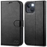 OCASE for iPhone 14 Plus Case, Premium PU Leather iPhone 14 Plus 5G Wallet Case Flip Phone Cover with[RFID Blocking][Card Holder][TPU Inner Shell] for the 6.7 Inch 14 Plus 2022 5G,Black