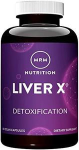 MRM Nutrition Liver X®| Detoxification | Daily Liver Support | Antioxidants | BIOSORBâ„¢ Milk Thistle Complex with 5X Absorption | 30 Servings