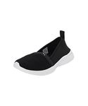 Puma Womens Adelina Black-Silver Sneaker - 6UK (39500201)