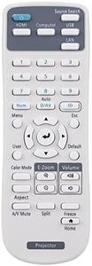 AULCMEET Replacement Remote Control Compatible with Epson Projector Home Cinema 880 V11H979020 VS260 V11H980020 EX3280 EB-W49 EB-FH52 EB-X500 EB-X49 EB-W52 EB-992F EB-W51 EB-FH06 EB-982W EB-X51 EB-WO6