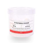 BRM Chemicals D Panthenol Powder - 50 Grams For Soap Making, Shampoo Making, Cosmetic Making & DIY Personal Care For Face, Hair, Skin & Body