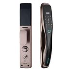 Okos Smart Door Lock, WiFi Smart Biometric Door Lock Series 3 | Biometric, Pincode, RF Card, OTP, Mechanical Keys & App Enabled Access Color: Bronze