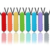 Chew Necklaces for Sensory Kids, 8 
