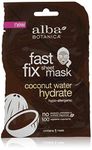 Alba Bontanica Fast Fix Sheet Mask, Coconut Water Hydrate, 1 Oz