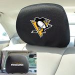 Fanmats 14783 NHL Pittsburgh Penguins Polyester Head Rest Cover