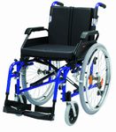 Drive Devilbiss Enigma XS Aluminium Self-Propelled Wheelchair with 18 Inch Seat Width in Blue