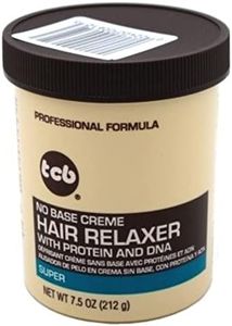 TCB No Base Hair Relaxer Creme, Super, 7.5 Ounce