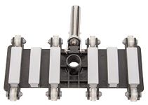 Heavy Duty Flexible Vacuum Head with Wheels and Swivel Handle
