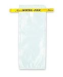 Nasco Whirl-Pak B00679WA Sample Bag, 185mm L X 75mm W, 0.057mm Thickness, 118ml Capacity (Box of 500)