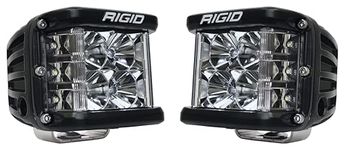 Rigid Industries - D-SS PRO, Flood, Black Housing (Pair) for Auto and ATV