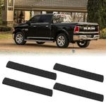 LitMiRaCle Running Boards Step Pad Replacement for 2009-2018 Dodge Ram 1500 Crew Cab, Side Step Nerf Bar Pads Replacement Compatible with Dodge Ram 1500 2500 3500 4500 5500(OEM Oval Nerf Bars Only)