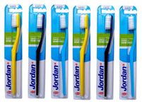 Jordan* Hard Bristles Manual BPA Free Toothbrush For Adults & Youths Ergonomic Design (Multicolour) - (3)
