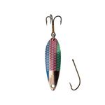 Lucky Strike Bait Works Rainbow Spoon Fishing Lure for Lake Trout, Pike, and Salmon, Designed in Canada (Size 1.75)