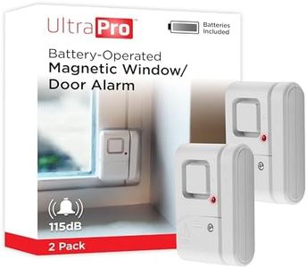 General Electric Wireless Personal Window/Door Alarm for Security (White) - Pack of 2