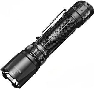 Fenix TK20R V2.0 Dual Rear-Switch Flashlight Torch | USB-C Charge 3000 Lumens Multipurpose Rechargeable Torch - IP68 Dustproof & Waterproof LED Torches - EDC Flash Light for Patrol, Search, Rescue