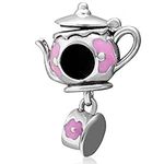 Teapot and Tea Cup Set Charms fit P