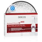 VICHY Dercos Technique Anti Hair Loss Care for Women, 21 Ampoules, 0.3 ml